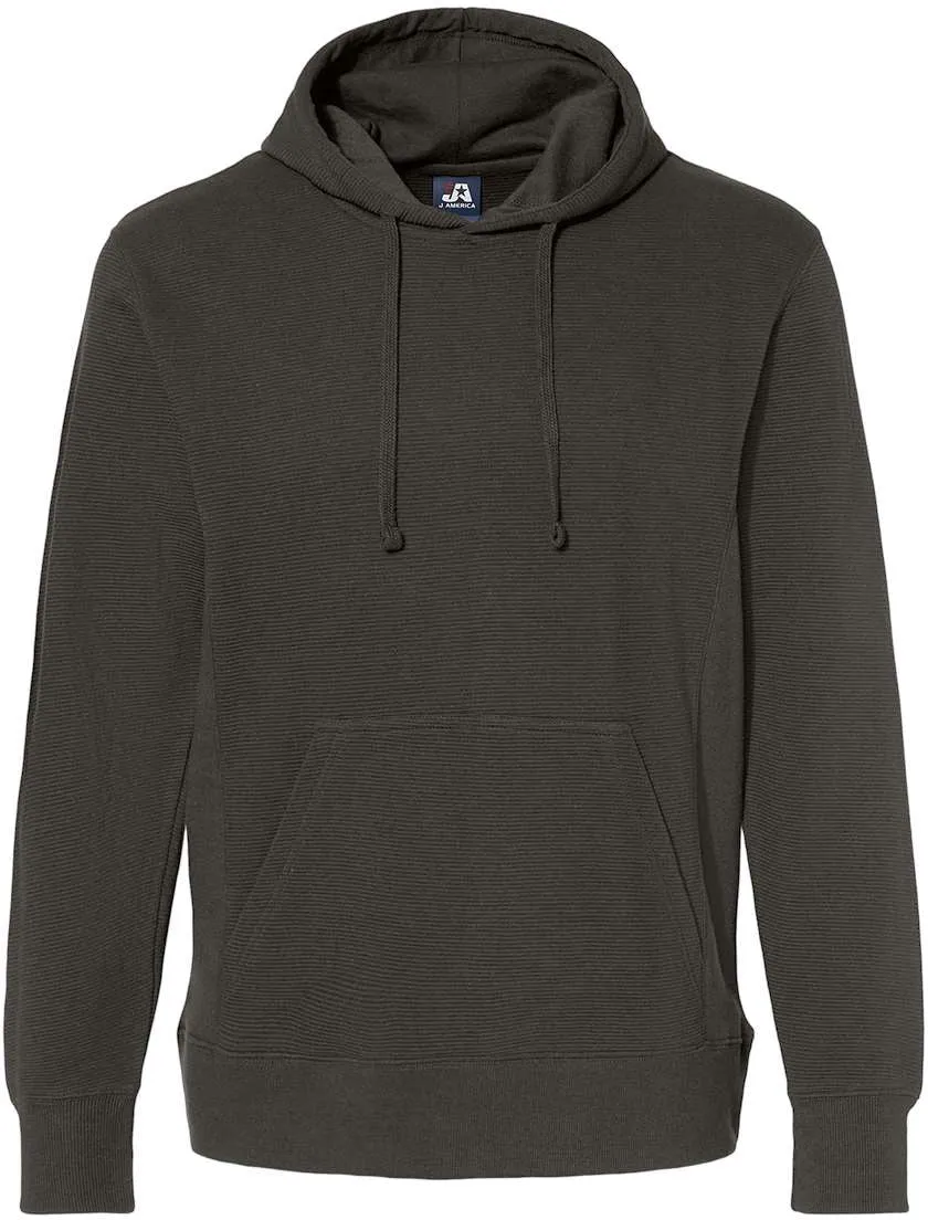 J. America Ripple Fleece Hooded Sweatshirt