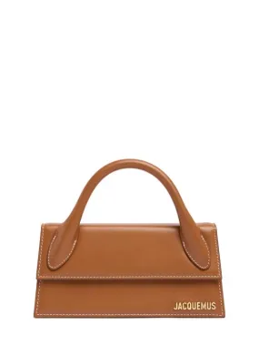 Jacquemus   Le Chiquito long leather top handle bag 