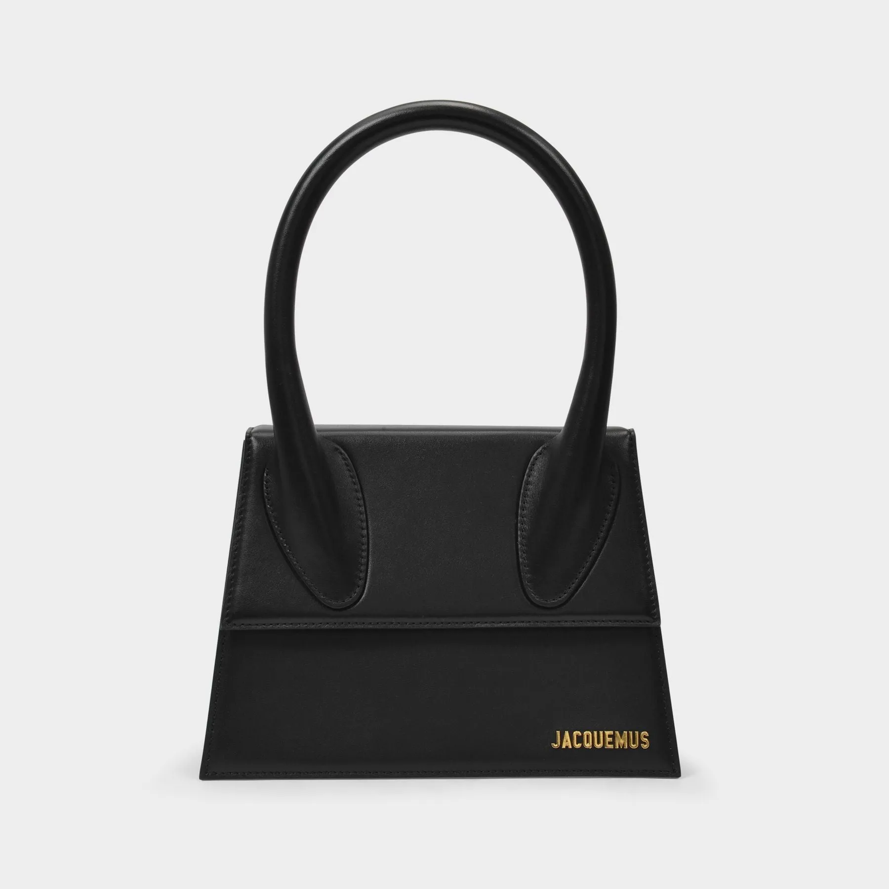 Jacquemus  Le Grand Chiquito Bag in Black Leather