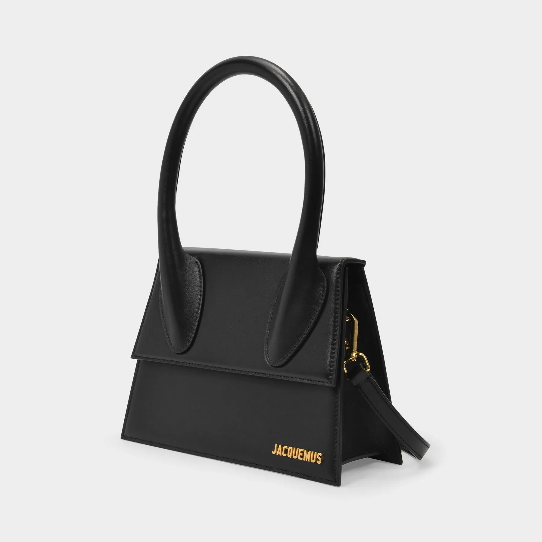 Jacquemus  Le Grand Chiquito Bag in Black Leather