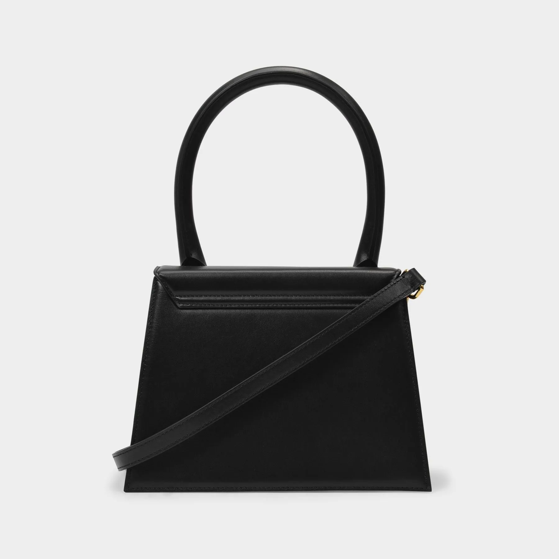 Jacquemus  Le Grand Chiquito Bag in Black Leather