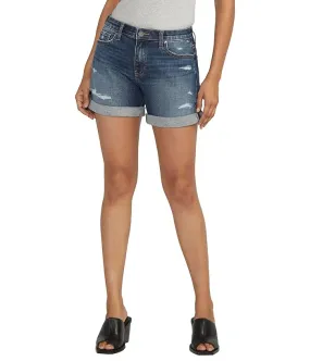 Jag Jeans Alex Boyfriend Shorts in Voyage Blue