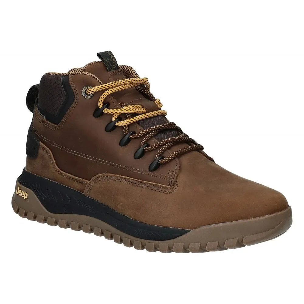 Jeep Canyon Mid Waterproof Boot (Brown)