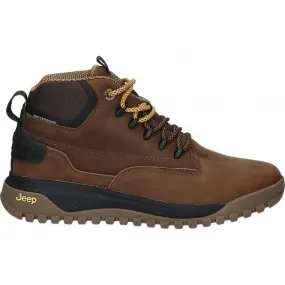 Jeep Canyon Mid Waterproof Boot (Brown)