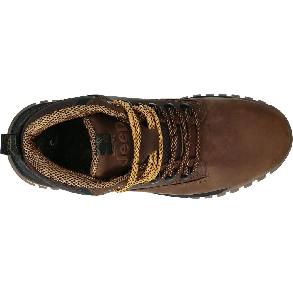 Jeep Canyon Mid Waterproof Boot (Brown)