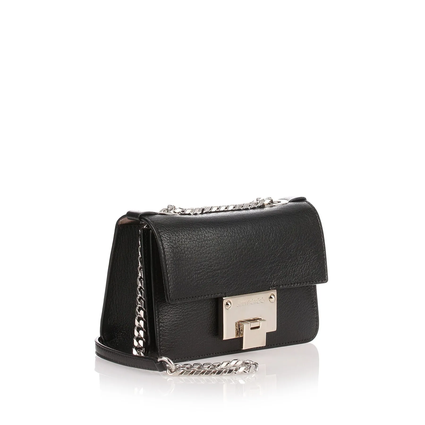 Jimmy Choo Rebel Soft Mini black leather bag