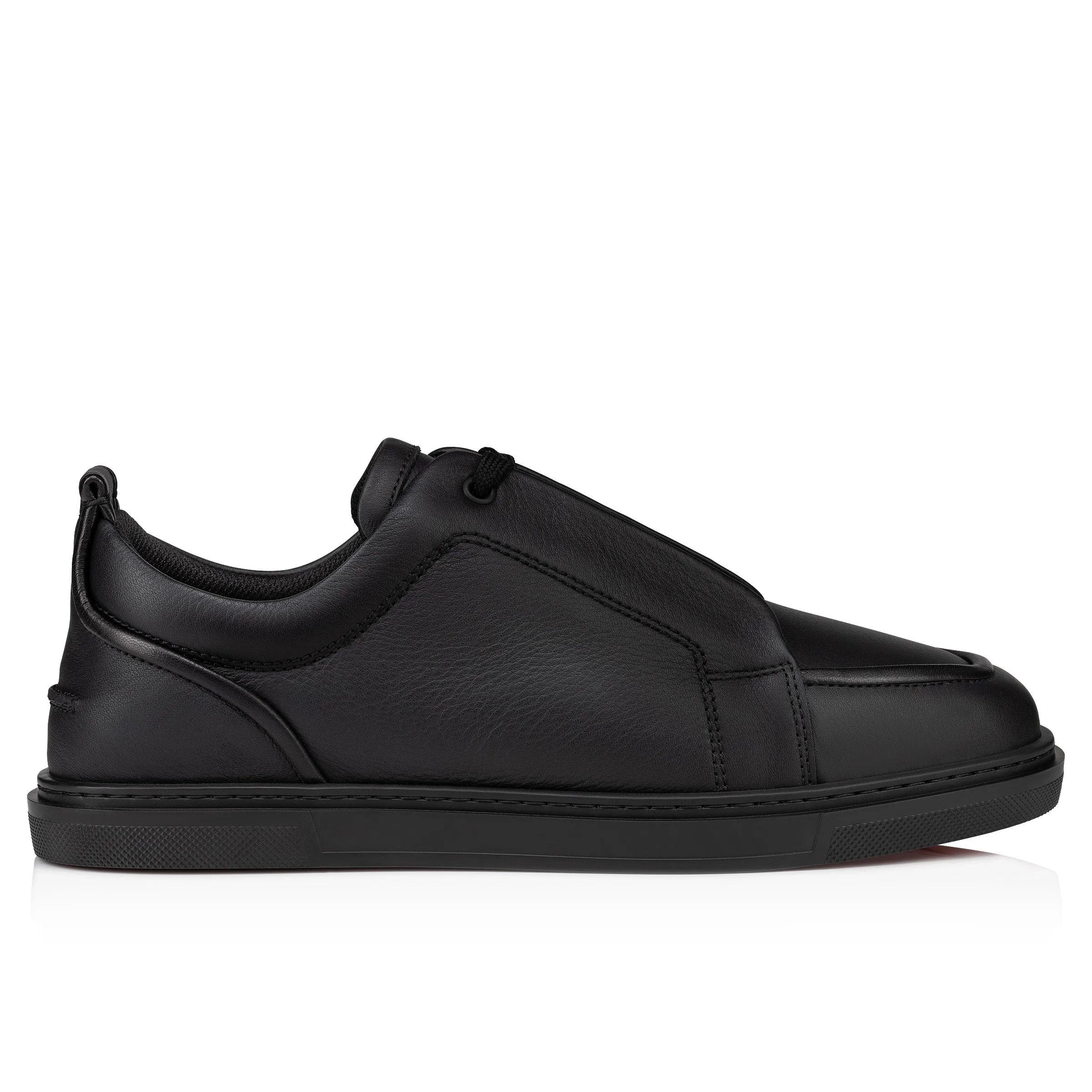 Jimmy Sneakers - Calf leather and nappa leather - Black - Men