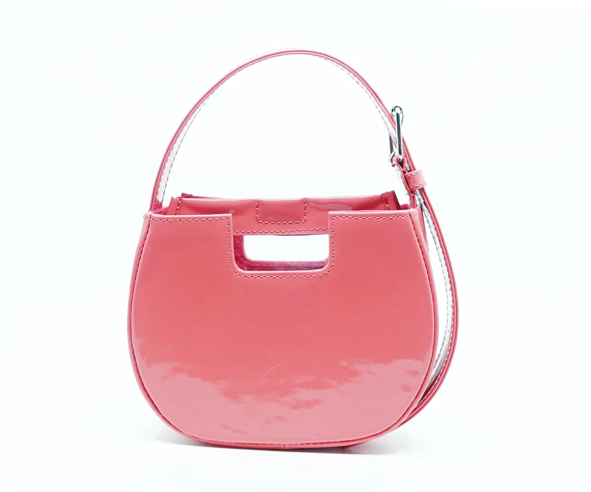 JOE JOE BAG - PINK PATENT 