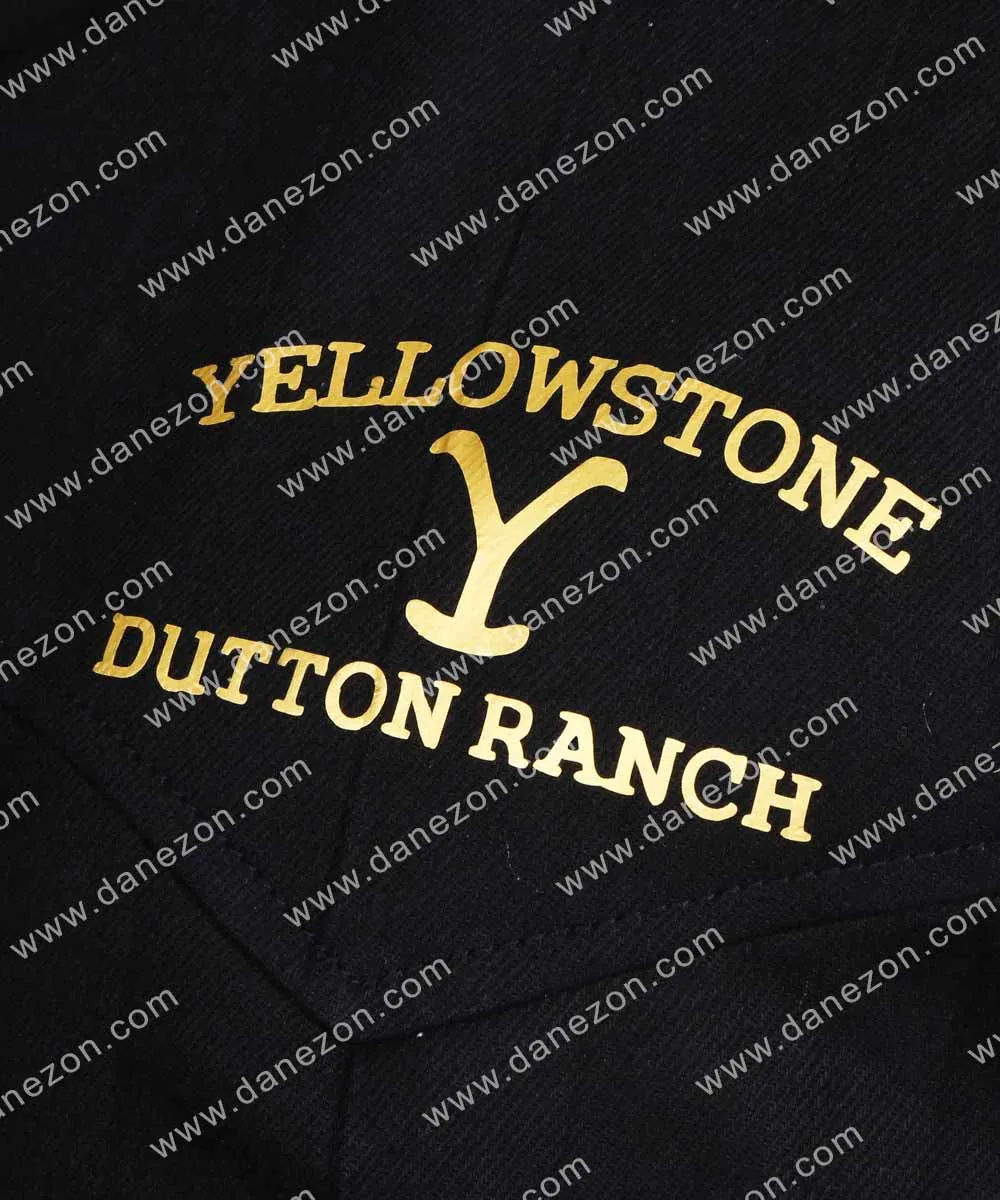 Kevin Costner Yellowstone John Dutton Black Vest