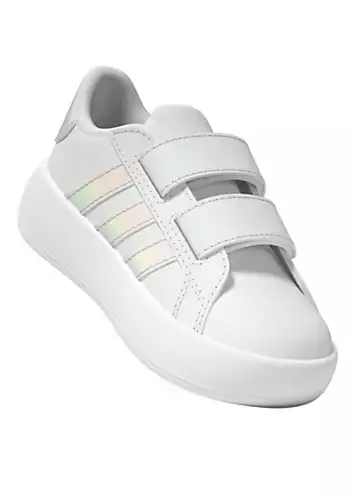 Kids Grand Court 2.0 Velcro Trainers by adidas Performance | Look Again