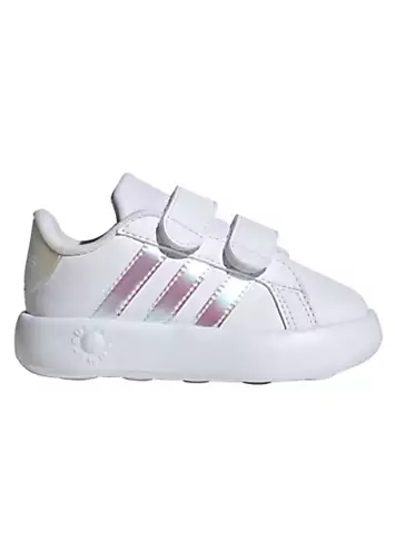 Kids Grand Court 2.0 Velcro Trainers by adidas Performance | Look Again