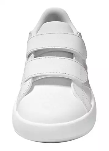 Kids Grand Court 2.0 Velcro Trainers by adidas Performance | Look Again