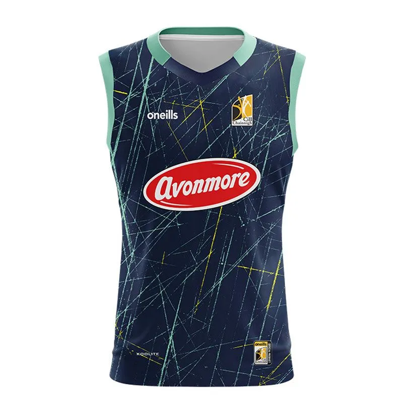 Kilkenny GAA Kids' Training Vest Marine / Green