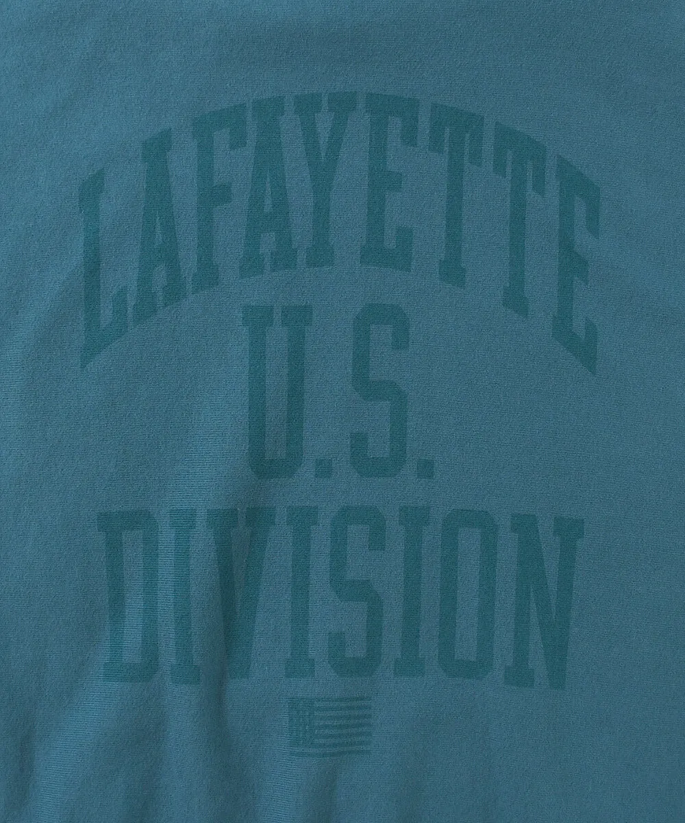 Lafayette U.S. Division US Cotton Hooded Sweatshirt Slate