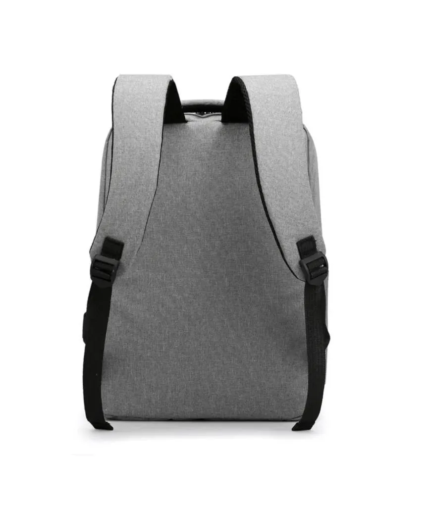 LAPTOP BACKPACK GREY & BLACK ALPHA