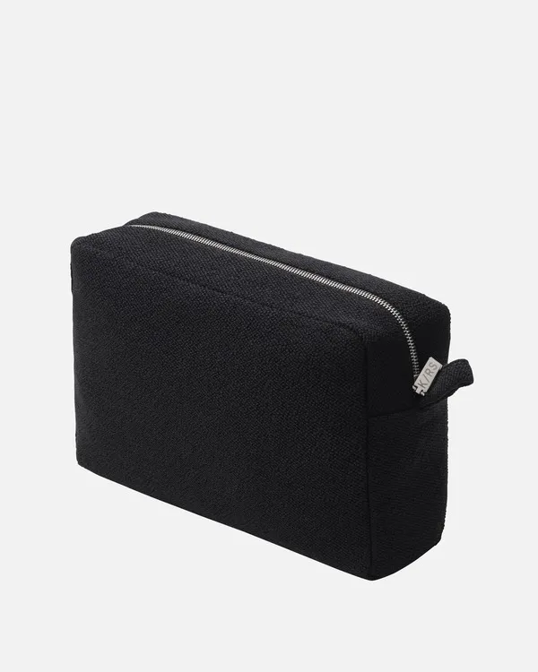 Large Vidar Toiletry Bag - Black