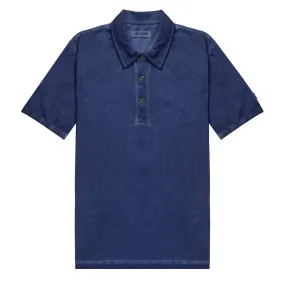 Left Hand Cold Dye Polo Navy