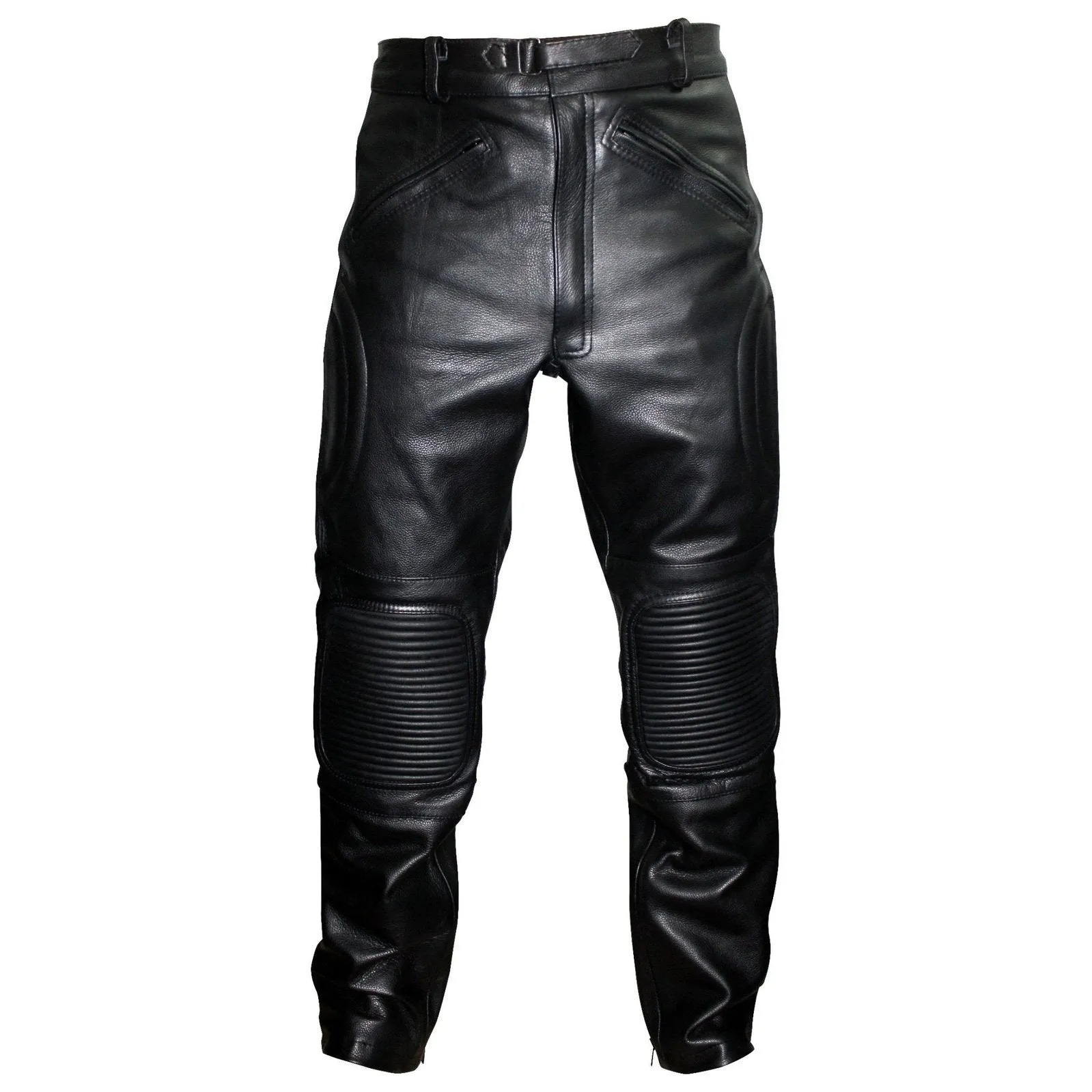 Limo Padded Biker Motorcycle Leather Armoured Trousers Biker Pants