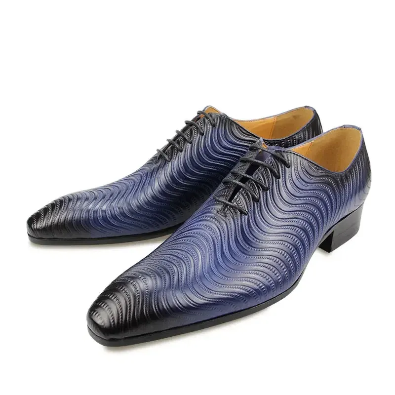 l'onda 2 - Luxury men's oxford dress shoes (big sizes US14)