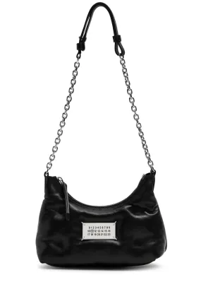 MAISON MARGIELA Glam Slam Hobo mini padded leather shoulder bag -                         -                     -               