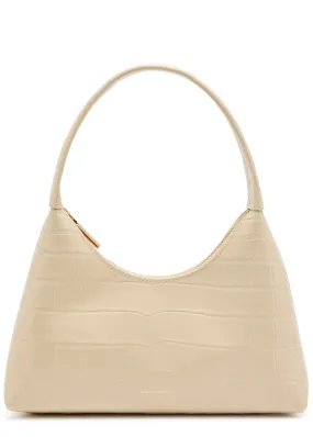 MANSUR GAVRIEL Candy mini crocodile-effect leather top handle bag -                         -                     -             