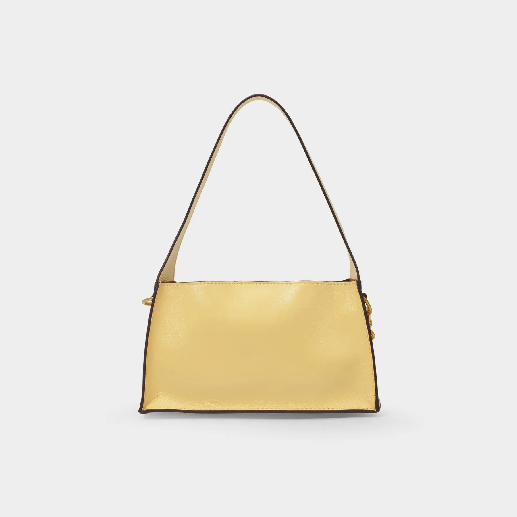 Manu Atelier  Mini Kesme Bag in Yellow Leather