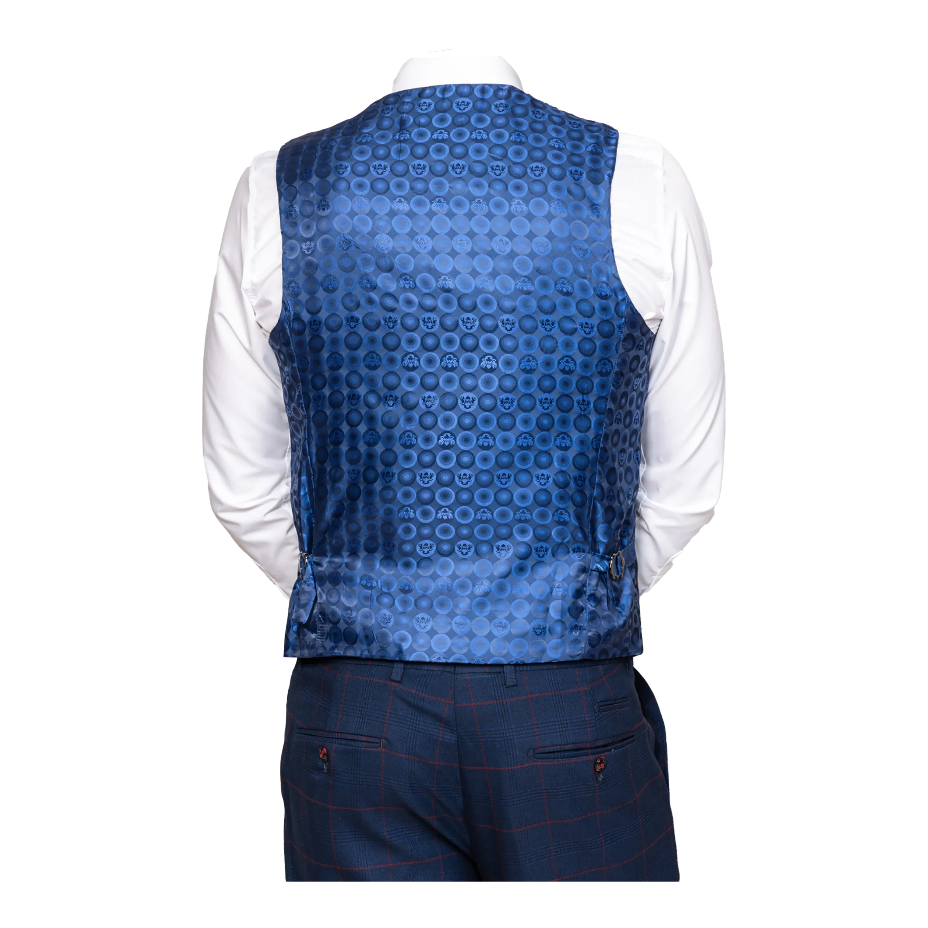 Marc Darcy Edinson Check Waistcoat