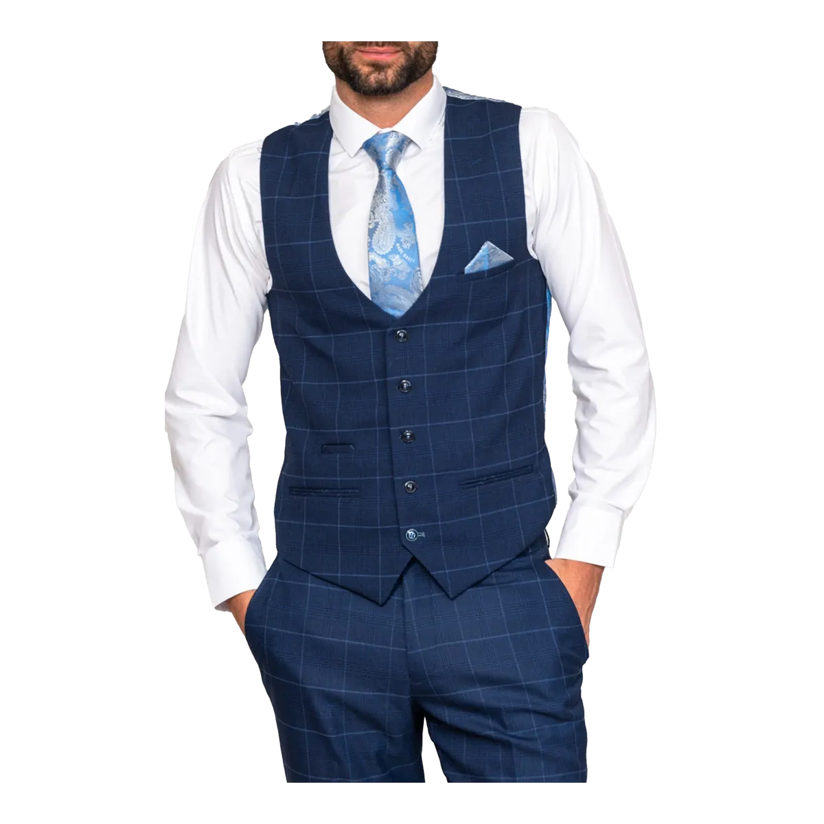 Marc Darcy Edinson Suit Waistcoat