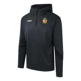 Mc Keever Sarsfields GAA Core 22 1/4 Zip Hoodie - Youth - Black