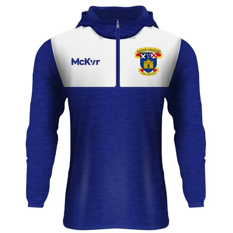 Mc Keever St Vincents GAA 1/4 Zip Hoodie - Womens - Royal/White