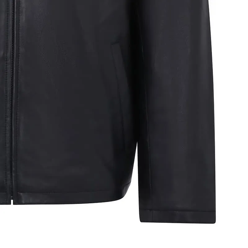 Men's Black Leather Jacket - Henry - PRIMEHIDE Leather