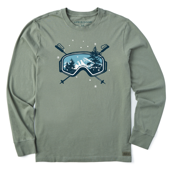 Men's Macro Goggles Long Sleeve Crusher Tee