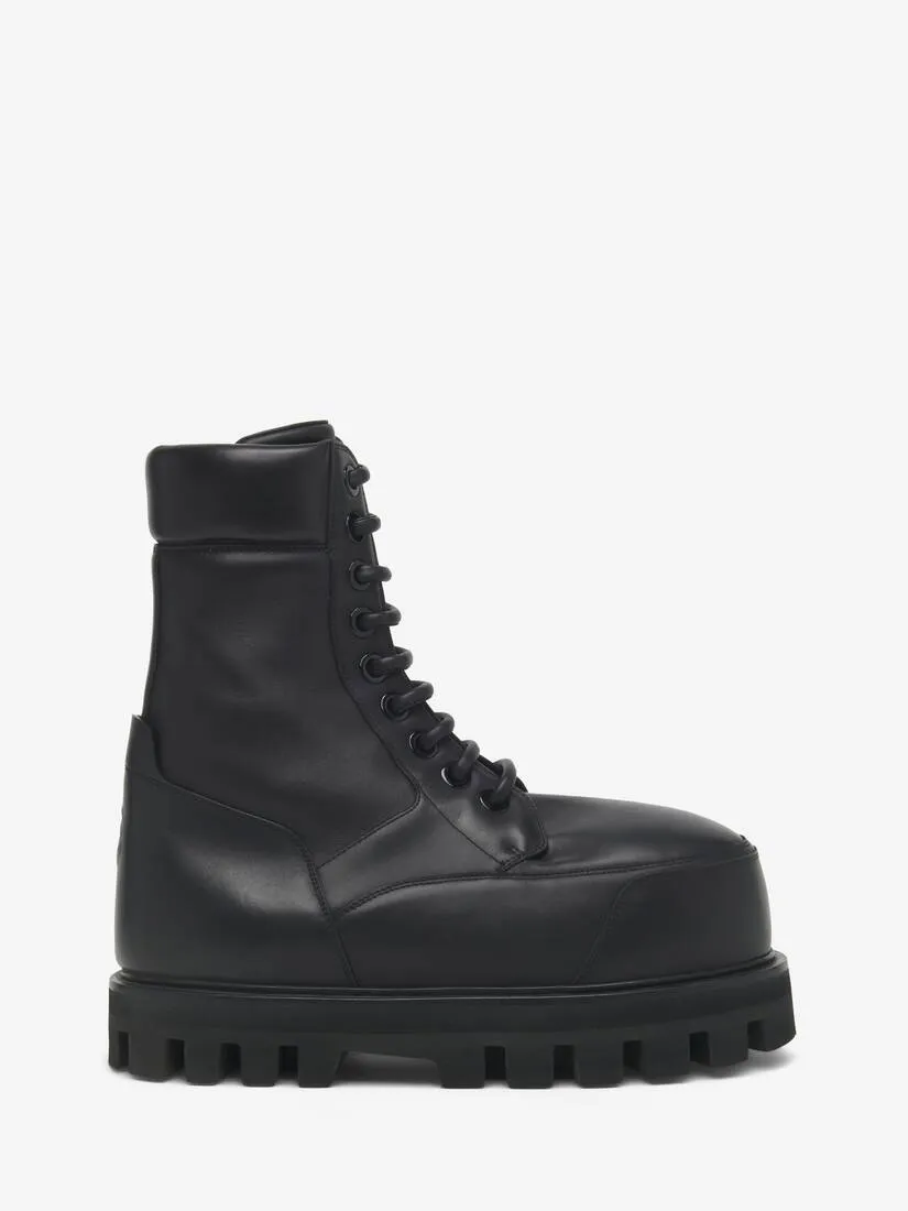 Men's Parachute Ankle Boot in Black