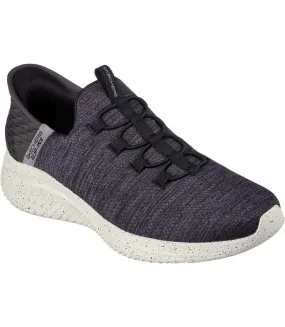 Mens ultra flex 3.0 right away trainers black Skechers