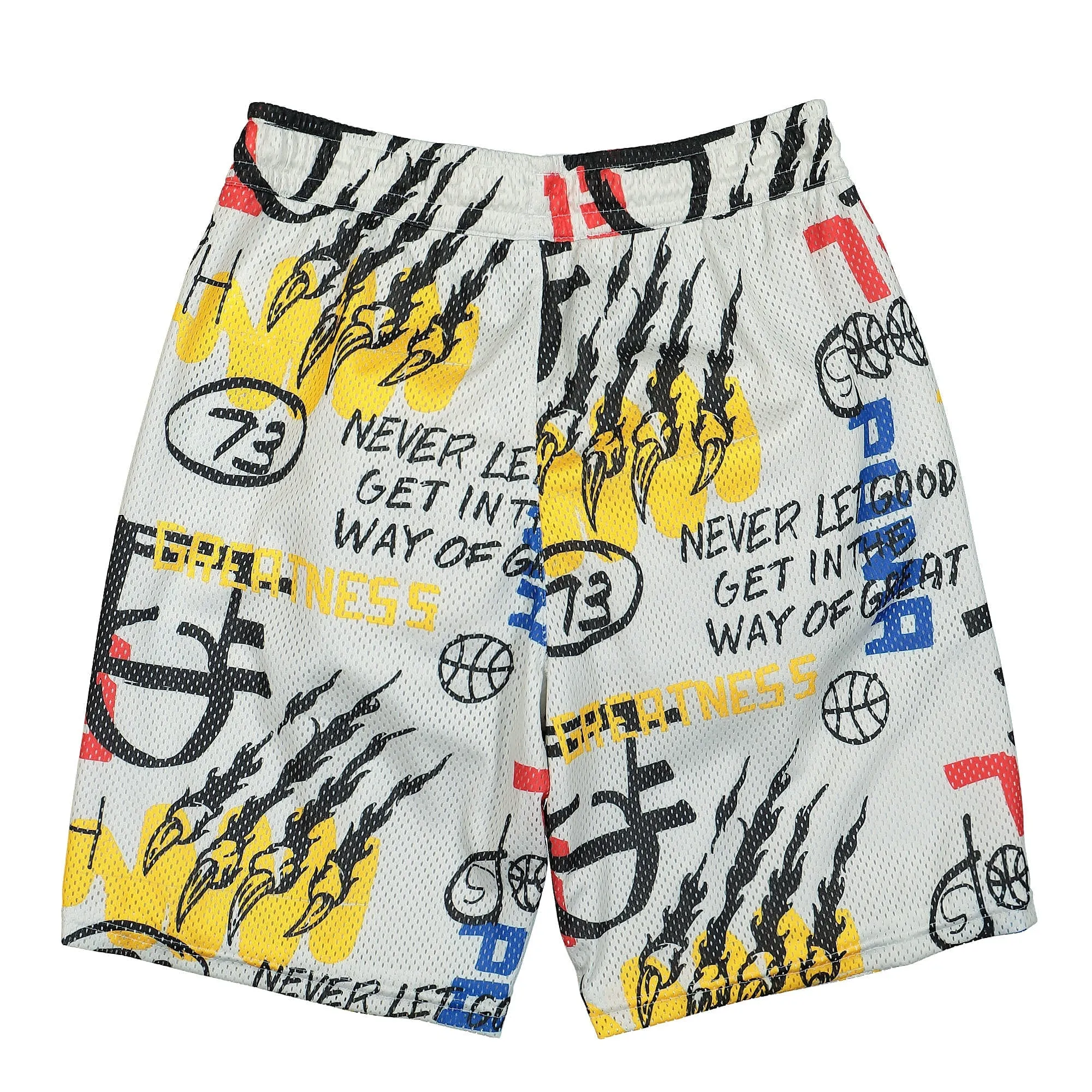 Mesh Practice Short AOP