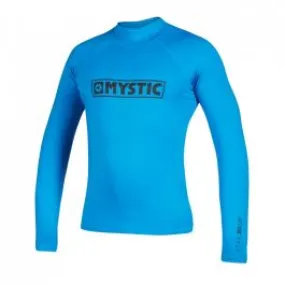 Mystic Star Mens Long Sleeve Rash Vest - Blue