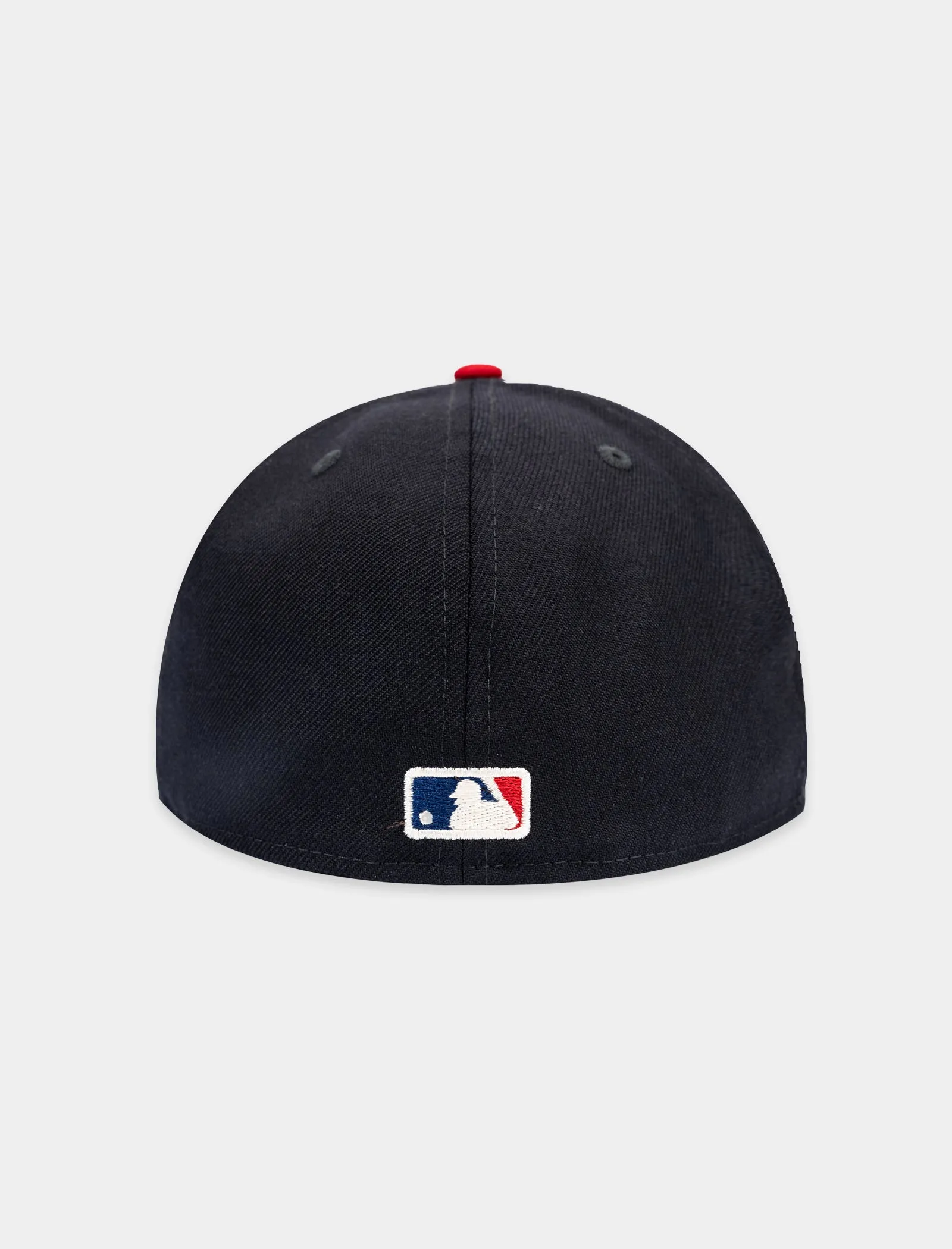 NEW ERA FOG ATLANTA BRAVES HAT   NAVY