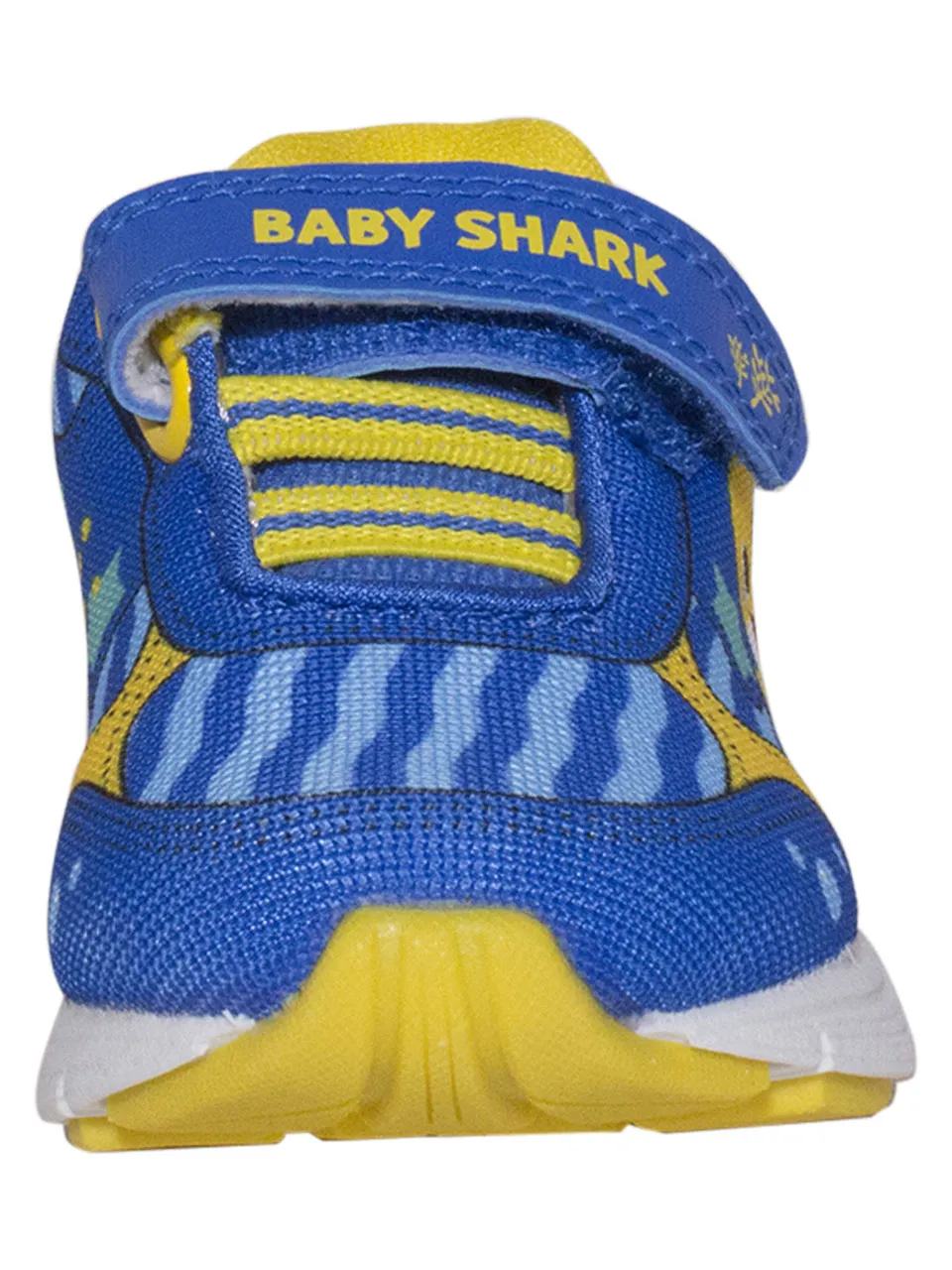 Nickelodeon Pinkfong Baby Shark Toddler Boy's Sneakers Blue/Yellow Sz: 8T