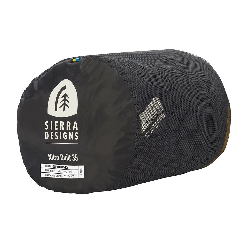 Nitro 800F 35°F Down Quilt
