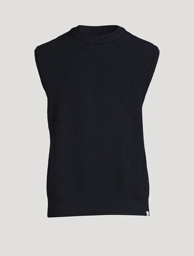 NORSE PROJECTS Manfred Wool And Cotton Rib Vest