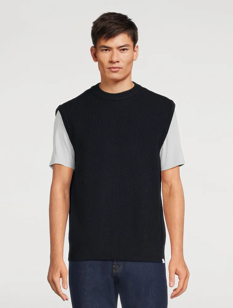 NORSE PROJECTS Manfred Wool And Cotton Rib Vest