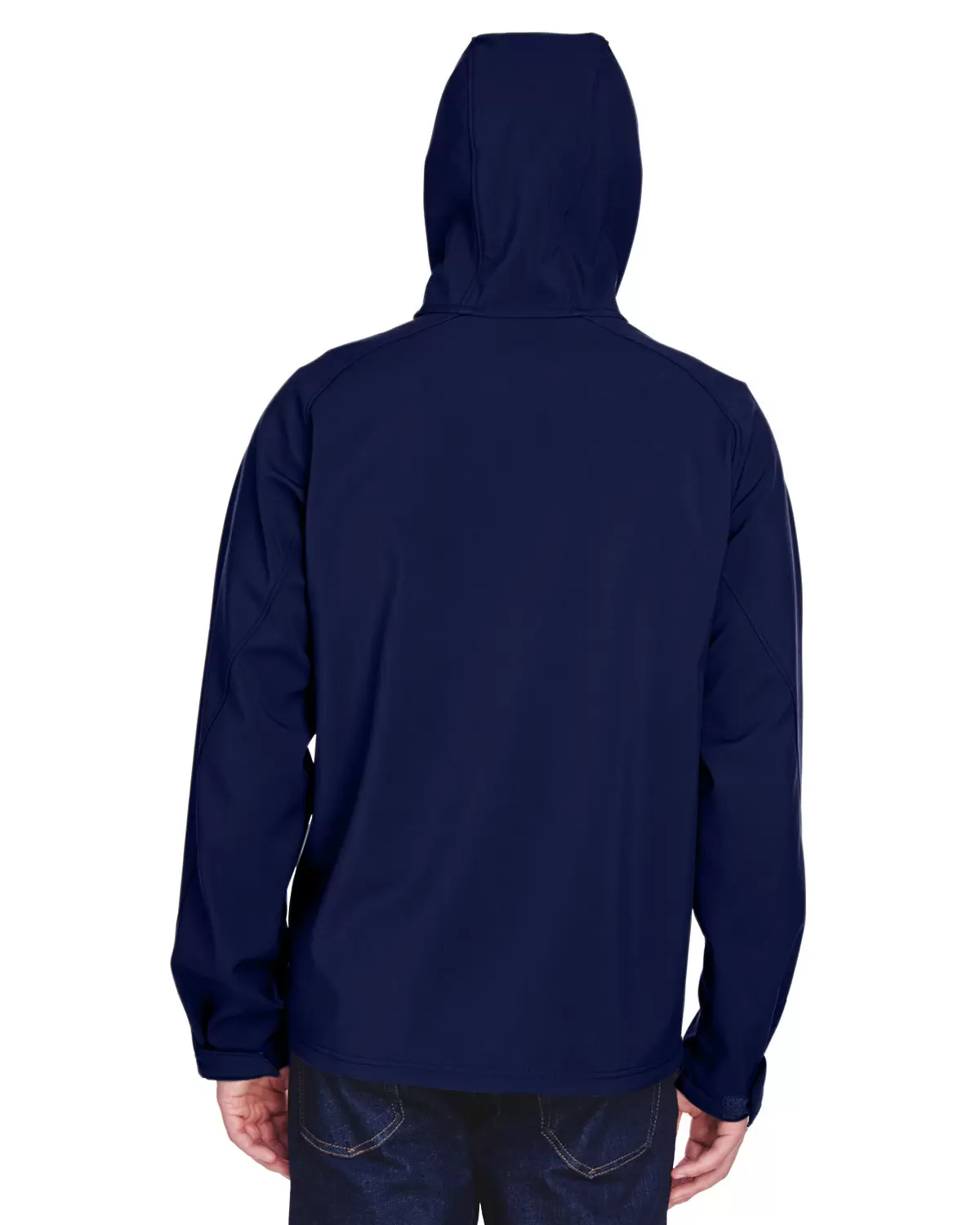 North End 88166 Men's Prospect Two-Layer Fleece Bonded Soft Shell Hooded Jacket SKU: 88166