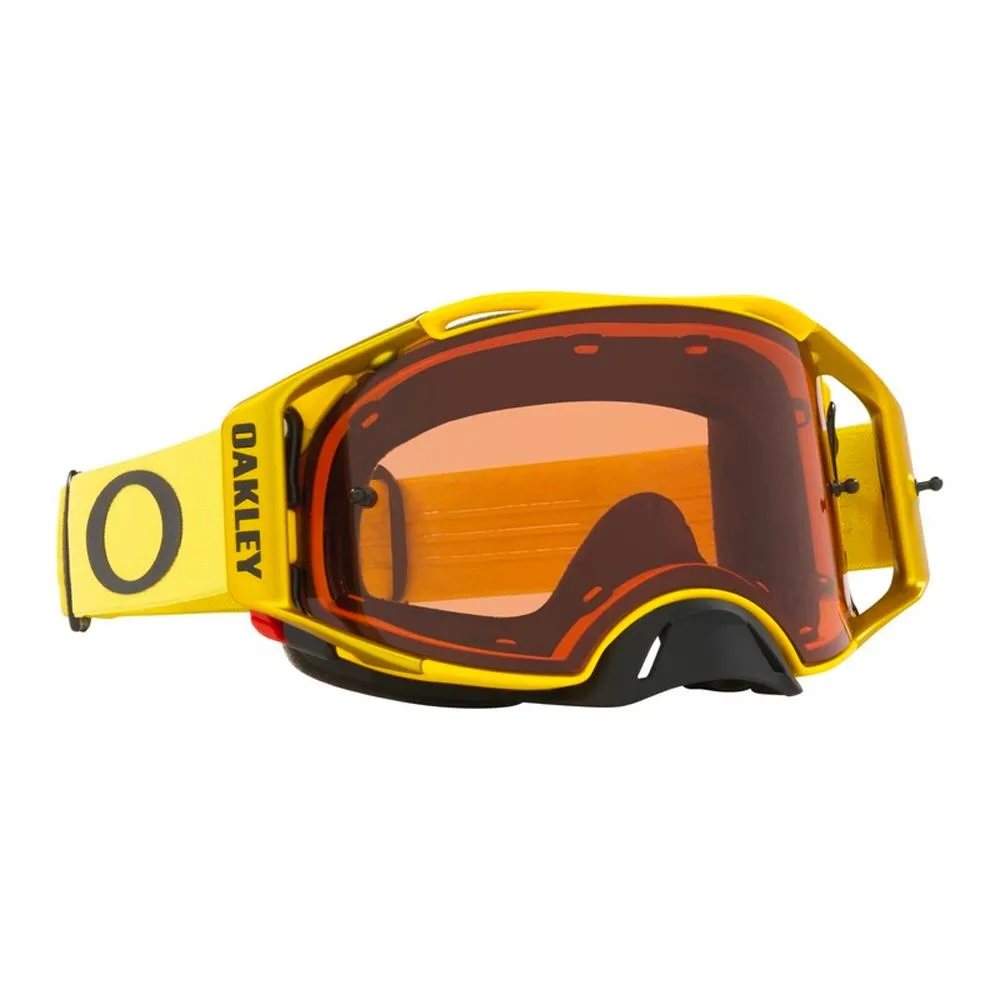 Oakley - Airbrake Yellow W/ Prizm Bronze Lens Goggles