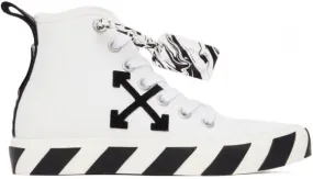 Off-White White Mid Vulcanized Sneakers