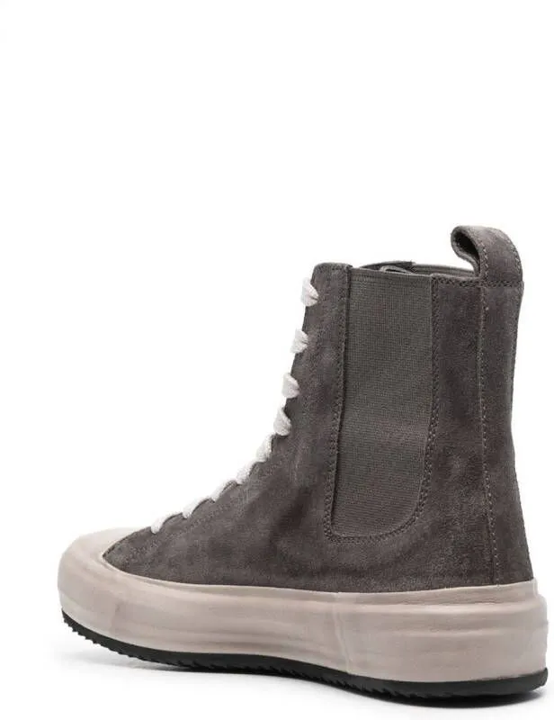 Officine Creative high-top suede sneakers Grey