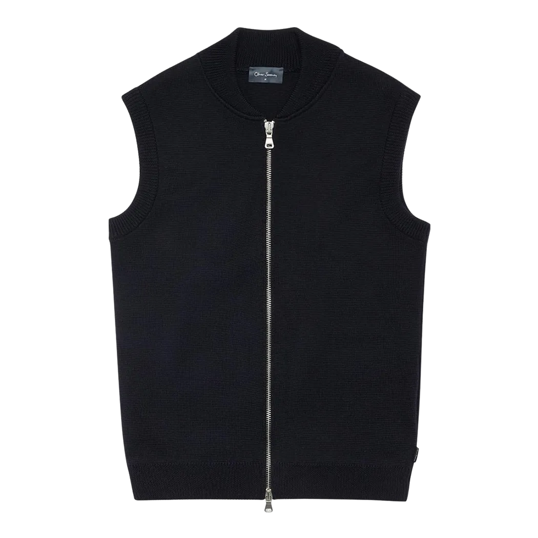 Oliver Sweeney Haverhill Zip Waistcoat