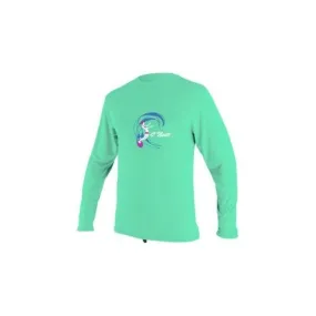 ONeill Toddler OZone Light Aqua Long Sleeve Rash Vest