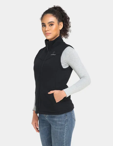 (Open-box) Women's Heated Fleece Vest (Battery Set Not Included)