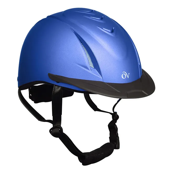 Ovation Metallic Schooler Helmet - Blue