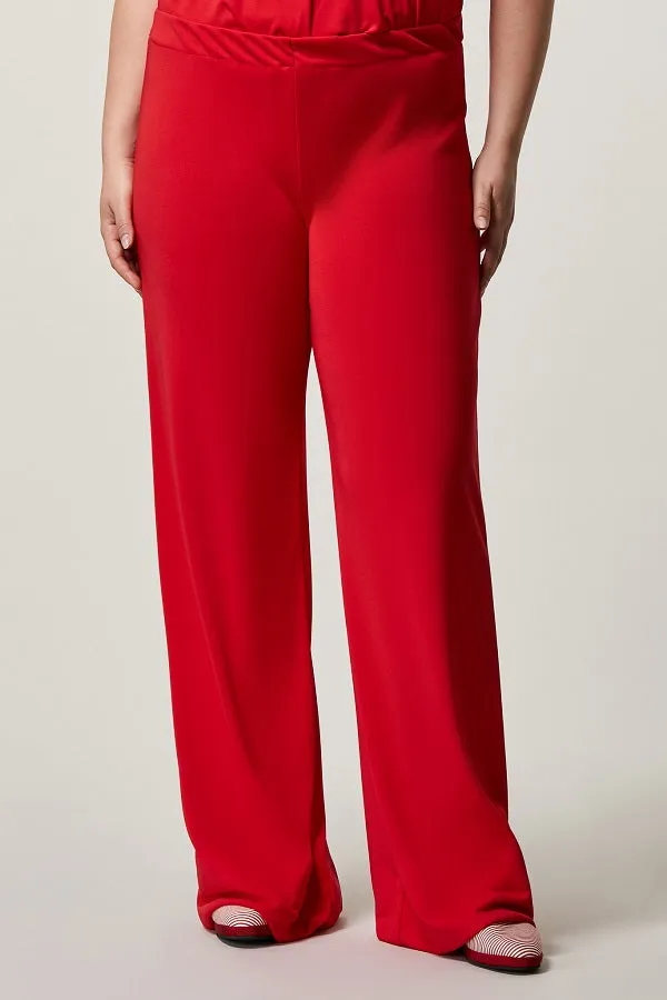 Persona (by Marina Rinaldi) OLIVO INTERLOCK JERSEY TROUSERS